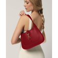 thumbnail image 2 of Bolso de hombro para mujer - Bolsos de hombro pequeños - Lindos bolsos Hobo de moda - Correa ajustable de cuero vegano, 2 of 5