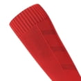 thumbnail image 4 of WQNVRNR Boys Athletic Soccer Socks- Breathable Over Knee Anti-slip Towel Bottom Unisex Long Football Sports Socks Red Size 7-9Years, 4 of 5