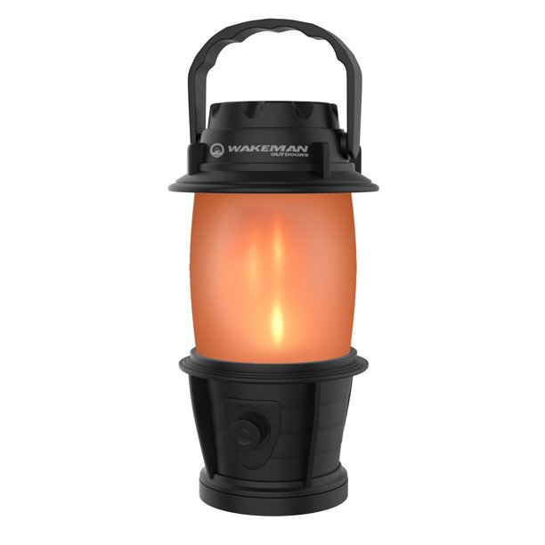 LED Camping Lantern Torch Flickering Flame Effect Light with
