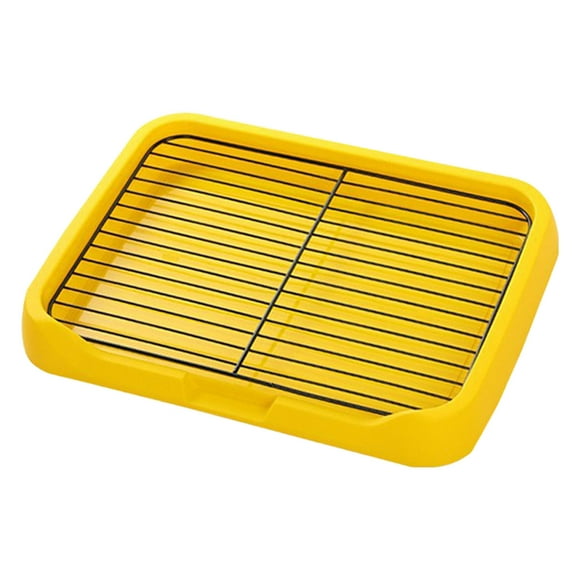 Hearth & Gear Plateau de Propreté pour Chien Intérieur en Maille Litière pour Chien Bac de Toilette Support de Tapis Pipi Plateau d'Entraînement pour Chiot Structure Amovible Stable Tapis d'Entraînement pour Animaux Accessoires pour Chien pour Accessoires de Voiture Accessoires pour Chien Carlin