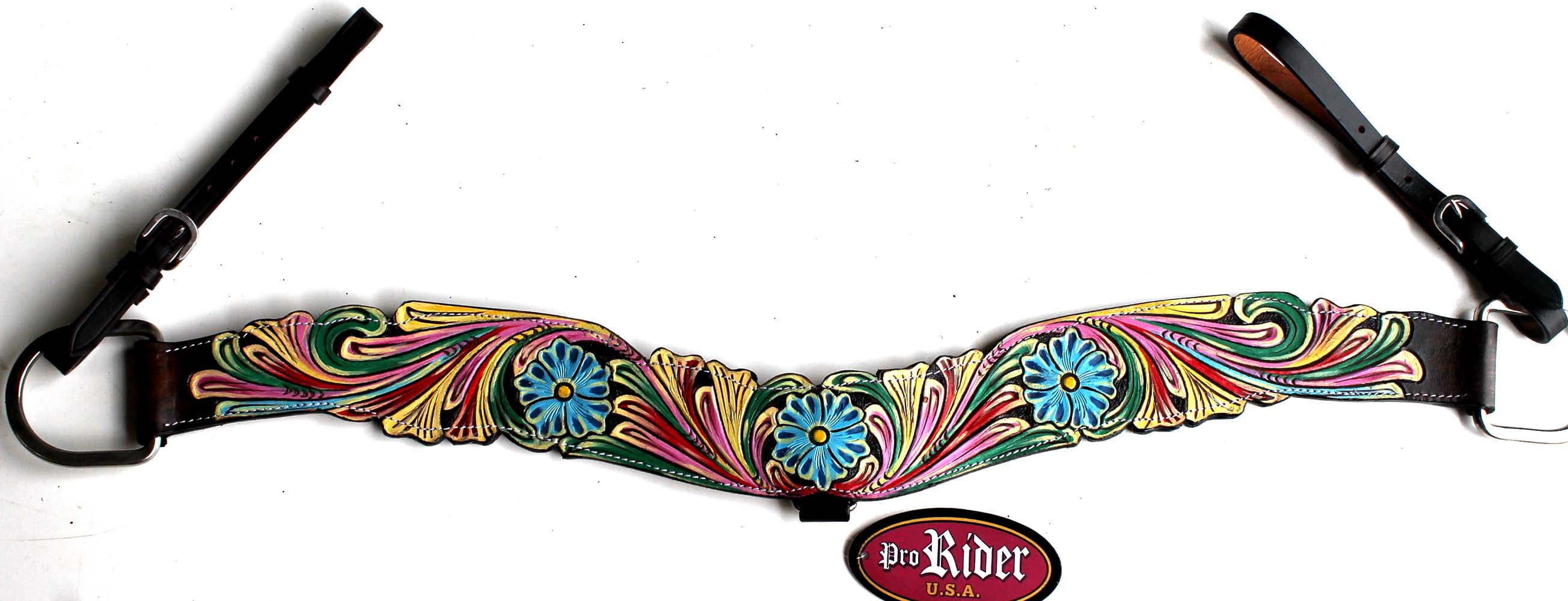 Western Saddle Horse Brown Leather Breast Collar Plate Pleasure Roping Reining Western Saddle Horse Brown Leather Breast Collar Plate Pleasure Roping Reining