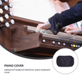 thumbnail image 1 of Minkissy Adjustable Electronic Piano Keyboard Cover 1Set In Black For Protection, 1 of 5