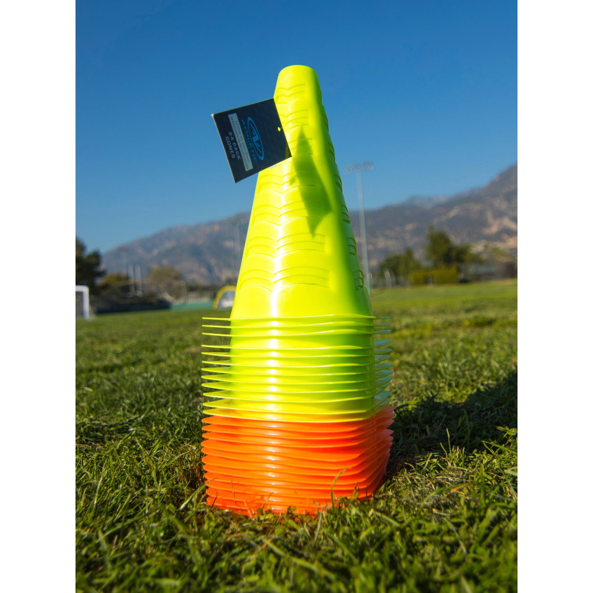 Athletic Works Cones, 24Pack