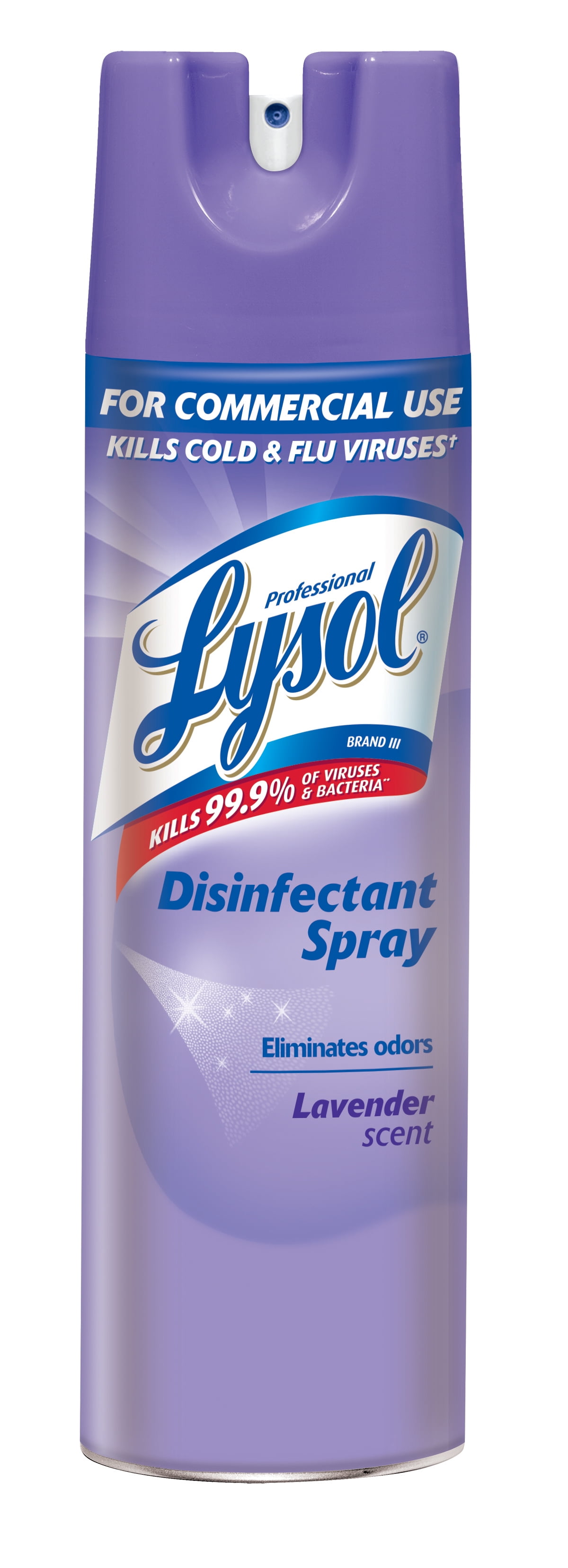 Professional Lysol Disinfectant Spray, Lavender, 19oz