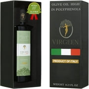 N1 Drinking Extra Virgin Olive Oil - Italian Olive Oil from Italy 2024 Gold Award Winner - 665 mg/kg Polyphenol Rich Olive Oil - 100% Unrefined Cold pressed Olive Oil for Drinking and Finishing Use
