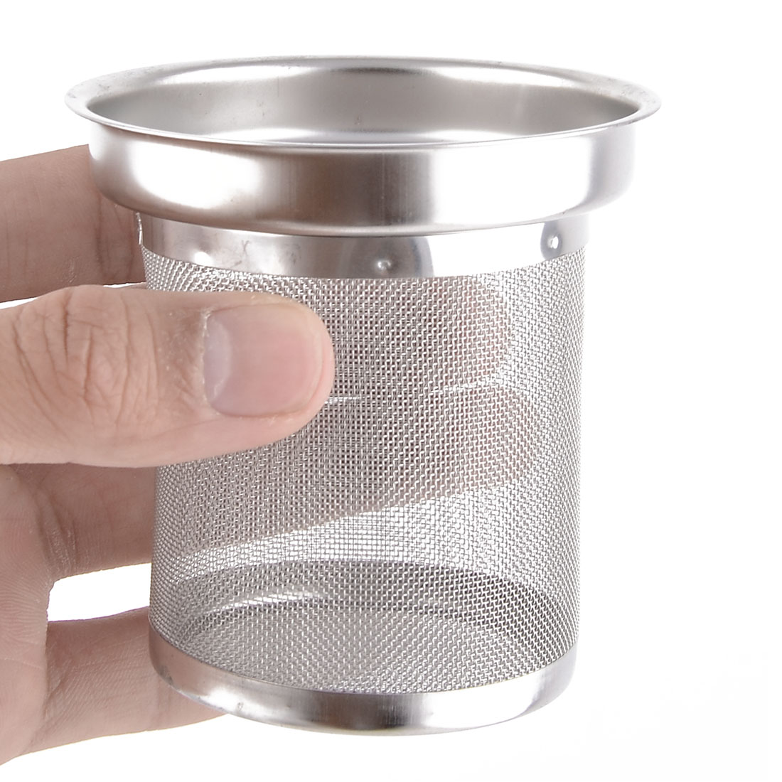 Home Stainless Steel Round Mesh Design Tea Residue Teapot Filter