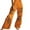 Orange, variant on Babcutegg Womens Pants Straight Leg Elastic Waist Side Pockets Fall and Winter Sweatpants for Women White Size 2XL