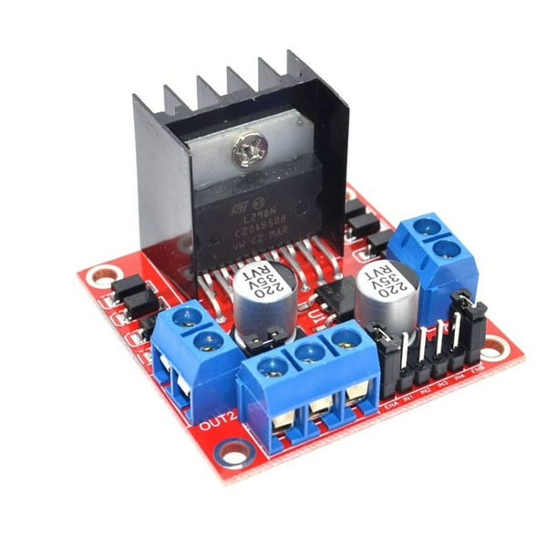 Módulo de placa controladora de accionamiento de motor paso a paso L298N Reemplazo de CC de puente dual H para Arduino sidaley MK1554-00B