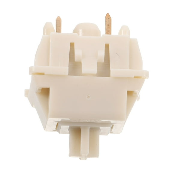WINOMO Milky Yellow Pro Switches Mechanical Keyboard Switches Stainless Steel Beige Gaming Compatibility 1Pack