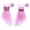 Pink, variant on Girls Sequins Camisole Lyrical Dance Dress Kids Sleeveless Ballet Dance Leotard with Hair Tie Pink XL
