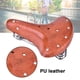 thumbnail image 3 of Cojín para sentarse cómodo para bicicleta de montaña, asiento de cuero PU para bicicleta de carretera, 3 of 9