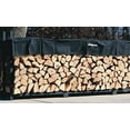thumbnail image 2 of The Woodhaven 12 Foot Firewood Log Rack with Cover, 2 of 4