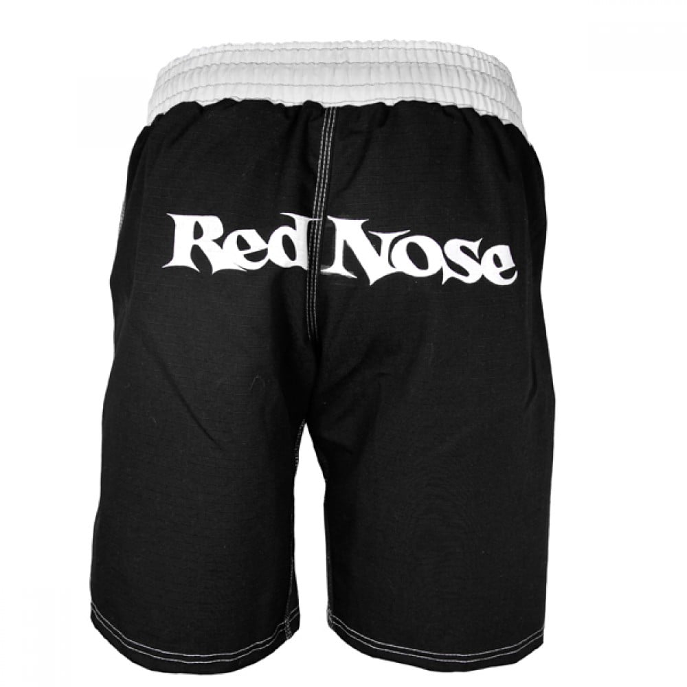 Red Nose Ripstop BJJ MMA Grappling Shorts 