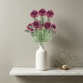 thumbnail image 6 of Plastic Artificial Roses for Home Decor, Outdoor Garden, Porch, and Window Box Arrangements, 6 of 8