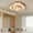 Dimmable (With Remote Control), variant on Arturesthome Nordic Irregular Flush Mount Solid Wooden Ceiling Light For Living Room