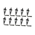 thumbnail image 3 of 10 piezas Mini lámparas de pared Accesorios de construcción de modelos Iluminación de adorno para Micro Escala 1 150, 3 of 9