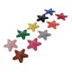 thumbnail image 1 of 10 estrellas de corazón de piel sintética con abalorios de purpurina para joyas colgantes, Los 6x6x1cm Zulema Colgantes con forma de corazón de estrellas, 1 of 8