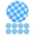 thumbnail image 1 of 50 tapas de hojalata para tarros de cristal, tapones herméticos para mermelada, encurtidos, tapas reutilizables para tarros Mason y otros recipientes., 1 of 8