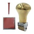 thumbnail image 3 of Roller Date Stamp Retro Handle with Ink Pad Creative Calendar Time Digital Multifunctional Wheels Rollers for Stationery Office Supplies, 3 of 8