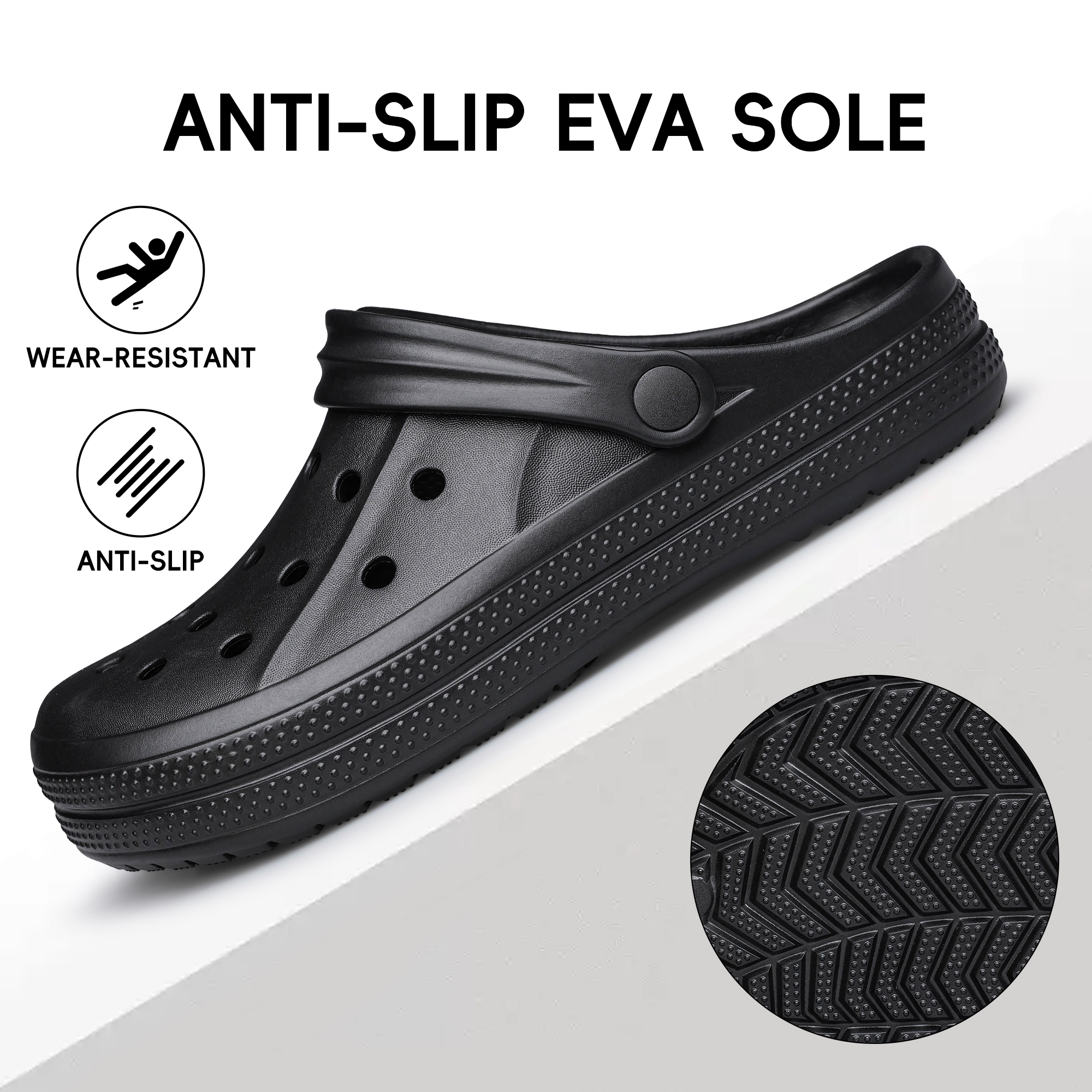 YHOON Unisex Garden Slip-On Clog Sandal photo 5