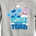 thumbnail image 3 of Blue's Clues & You! - Winter Time - Toddler And Youth Crewneck Fleece Sweatshirt, 3 of 5
