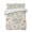 Beige, variant on Quilts King Size, Wildflowers Soft Comforter Bedding Set for Bed, Spring Flowers Plants Farmhouse Pastoral Lightweight Quilted Bedspread with Pillow Cover(2 Pieces) for All Season, 96x106 Inch