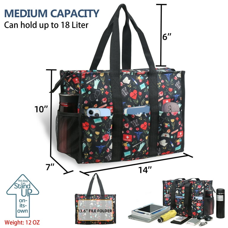 ThirtyOne Zip-Top Organizing Utility Tote Medium