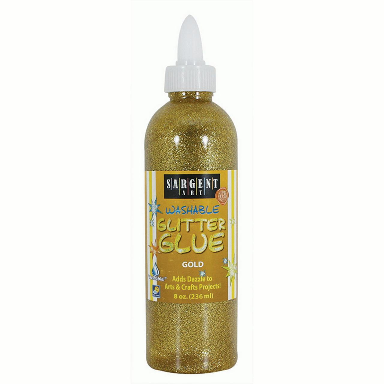 8OZ GLITTER GLUE GOLD