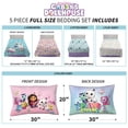 thumbnail image 3 of Juego de ropa de cama Franco DreamWorks Gabby's Dollhouse de tamaño completo, 3 of 5
