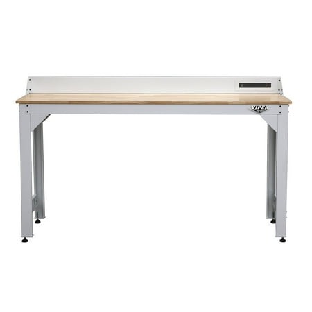 

Viper Tool Storage V72WTFWH_BB White Steel Worktable Frame And Butcher Block Top White