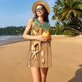 thumbnail image 3 of Disketp Starfish And Seashell 1 para Vestido sin Mangas para Mujeres, Vestidos de Verano para Mujeres, Casual y Holgado para la Playa, 3 of 7
