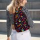 thumbnail image 5 of Disketp Lgbt Rainbow For Pride Mochila de Lona Estampada, Mochila Escolar de Viaje Ligera para Estudiantes y Portátil-Medium, 5 of 5