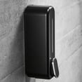 thumbnail image 5 of Dispensador de jabón de pared, dispensador de líquido manual de 350 ml, color negro, 5 of 5