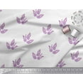 thumbnail image 2 of Soimoi Rayon Fabric Leaves & Floral Block Fabric Prints by Yard 42 Inch Wide, 2 of 3