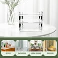 thumbnail image 3 of DEEPCRAFF Letter Tray File Storage Tray Transparent Acrylic Document Storage Office Use 1Set, 3 of 8
