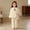 Yellow, variant on Toddler Girl Outfits Size L Solid Cloud Feel Long Sleeve Top and Long Pants Loungewear 2 Piece Toddler Girl Clothes
