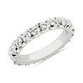 thumbnail image 1 of 1.00 T.C.W Round Shape Natural Diamond Latest Design Wedding Eternity Band for Ladies Solid 950 Platinum Size 8, 1 of 1