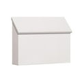 thumbnail image 1 of Salsbury Industries 4610WHT Traditional Mailbox, Standard, Horizontal Style, White, 1 of 4