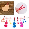 thumbnail image 5 of Aylifu 200 Pieces Red Plastic Clothespins Mini Transparent Craft Clips Utility Pictures Paper Peg Pins for Hanging Photos String Fairy Lights Wedding Party Decor, 5 of 7