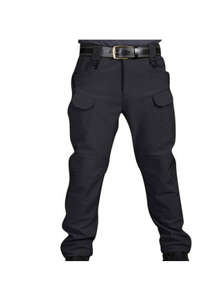 Men Comfy Warm Thermal Work Trousers Tactical Casual Camping Cargo Combat  Pants