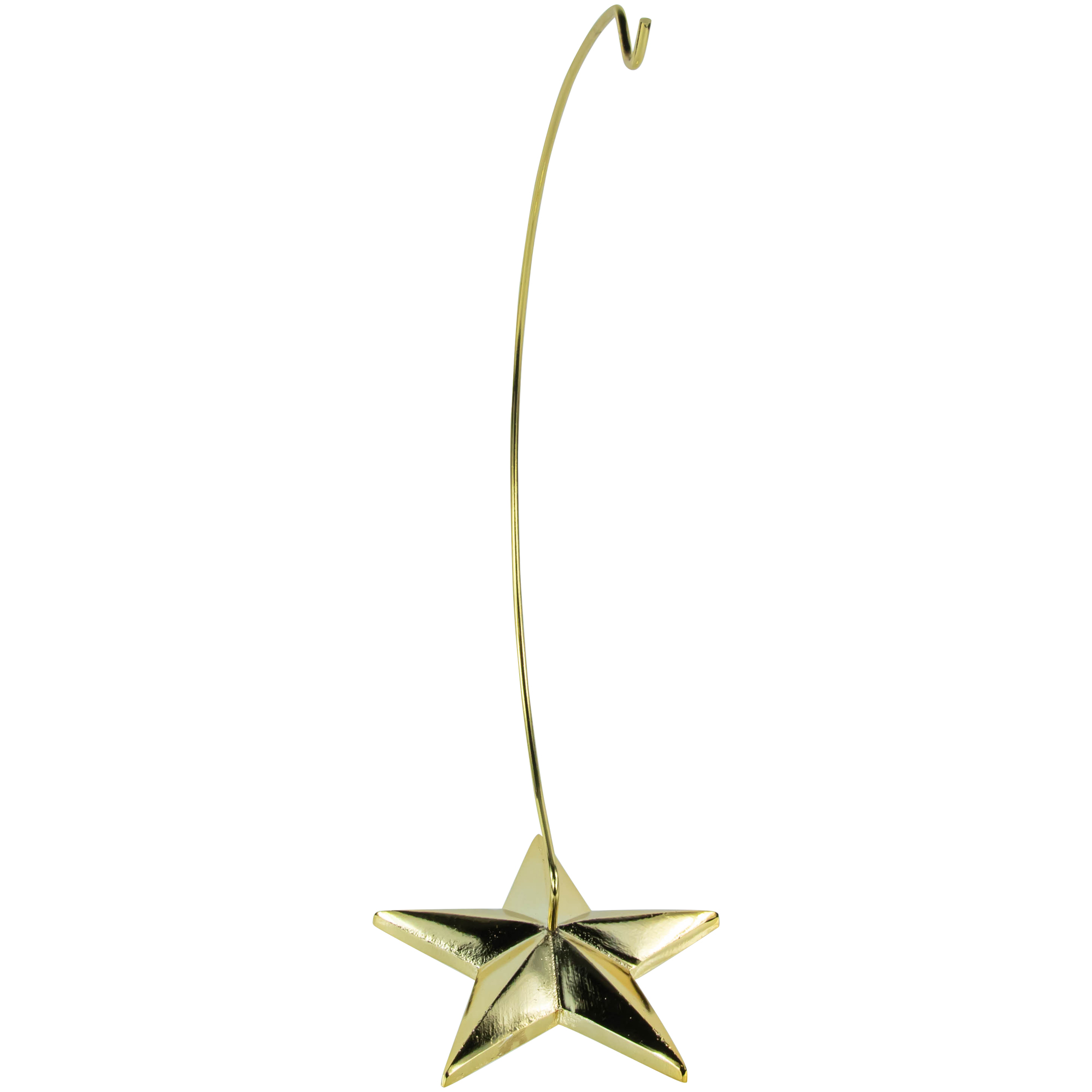 10.25" Silver Snowflake Christmas Ornament Holder