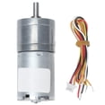 thumbnail image 2 of Geared Motor, Zinc Alloy DC Brushless Motor  For Robot For Model Car For Intelligent Household Appliances For Intelligent Tracking, 2 of 8