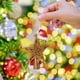 thumbnail image 5 of Navidad Pequeña Estatuilla Acrílico Ch para El Fiesta Verde, 5 of 7