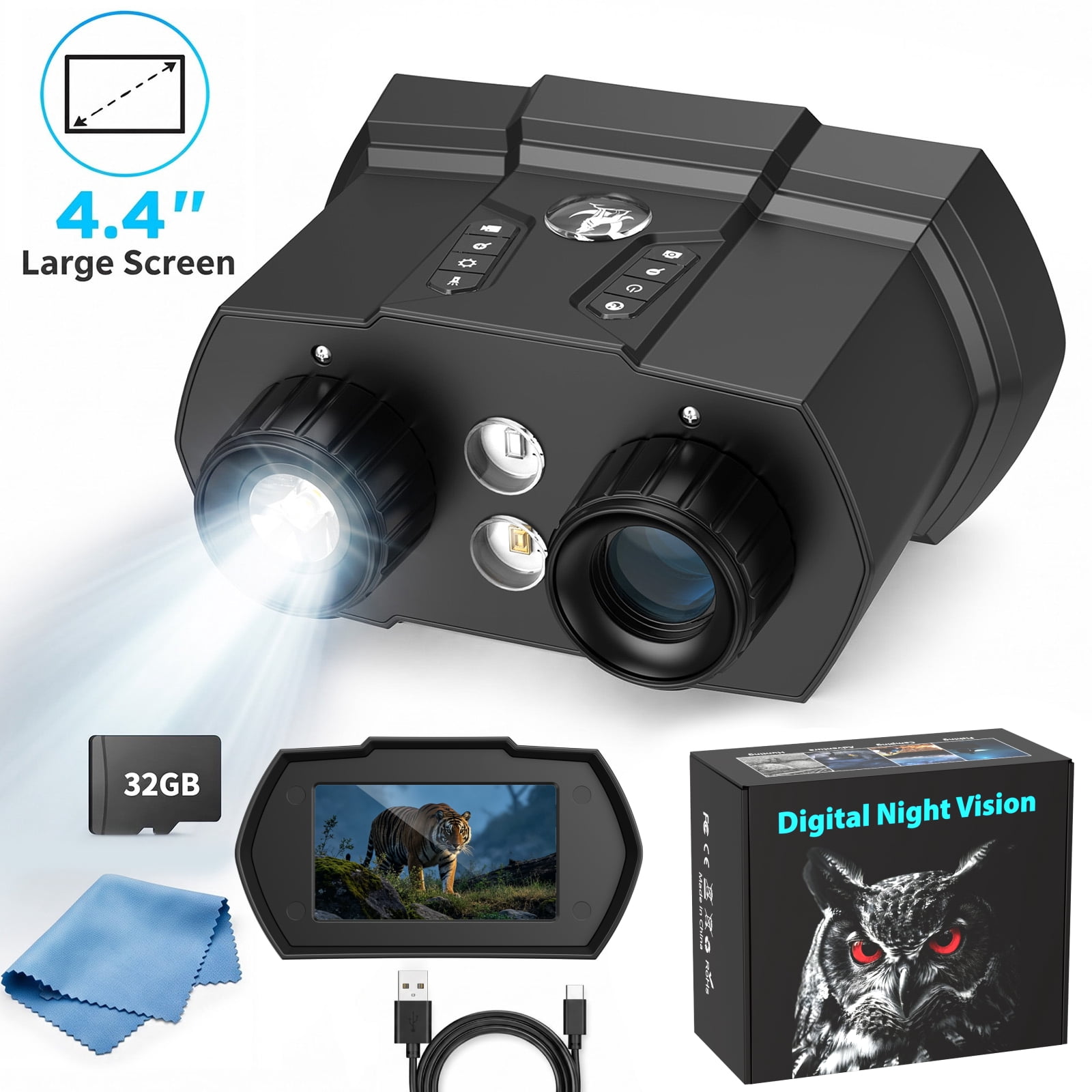 Eyeclops Night Vision ナイトビジョン 本体 EyeClops Night Vision Infrared Stealth Goggles for Night