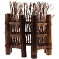 thumbnail image 3 of Mini Fence Decor Bamboo Fence Model Micro Landscape Decoration Microlandschaft Fence Photo Prop, 3 of 5