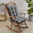thumbnail image 1 of Juego de cojines para mecedora Sweet Home Collection, 2 piezas, color gris, 1 of 6