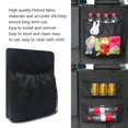 thumbnail image 4 of Sidaley Bolsa de almacenamiento para asiento trasero de coche, redes colgantes múltiples, bolsa de bolsillo para maletero, organizador, almacenamiento Ventana automotriz Typ B Sidaley CZ9208-02, 4 of 5