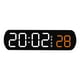 thumbnail image 4 of Reloj despertador LED multifuncional, naranja, 4 of 4