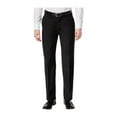 thumbnail image 1 of Ryan Seacrest Mens Wool Dress Pants Slacks black 34x30, 1 of 1