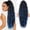 Black Mix Blue, variant on Ponytail Extension 30 Inch Drawstring Pony Tails Hair Extensions for Women Long Curly Ponytail Synthetic Hairpieces for Daily Use( Light Brown mix Light Blonde)